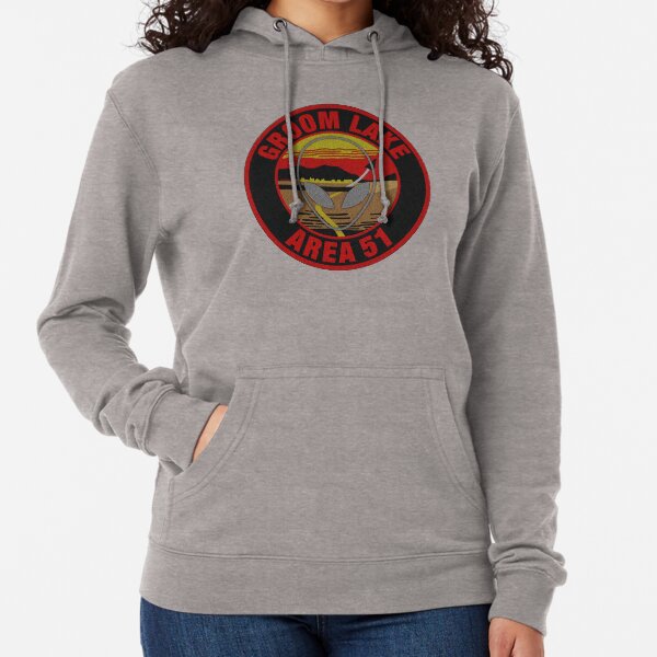 GROOM LAKE AREA 51 Lightweight Hoodie