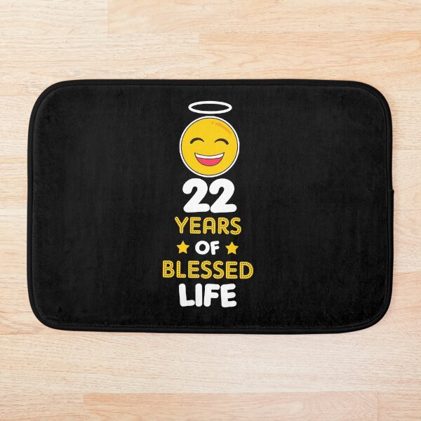 Artikelvorschau, 22nd birthday gift idea 22 years of blessed life christian Funny Novelty Gift for birthday party present entworfen und verkauft von LoveEveryWear.