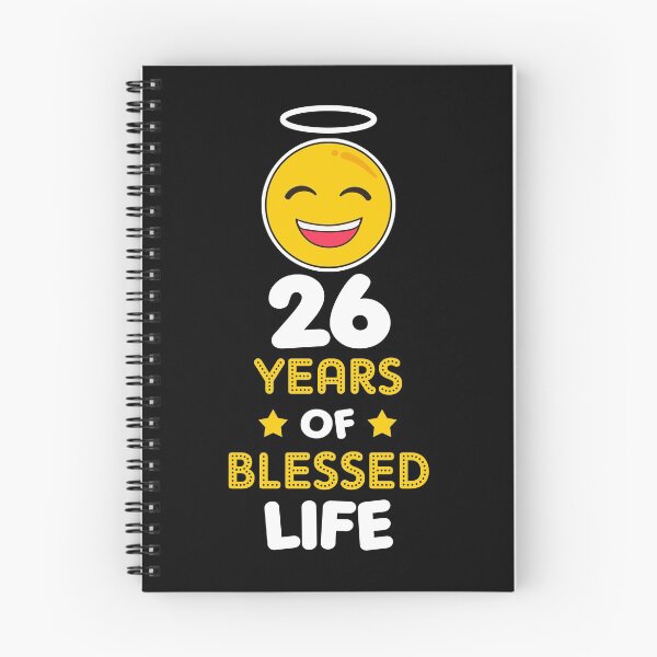 Item preview, 26th birthday gift idea 26 years of blessed life christian Funny Novelty Gift for birthday party present designed and sold by LoveEveryWear.