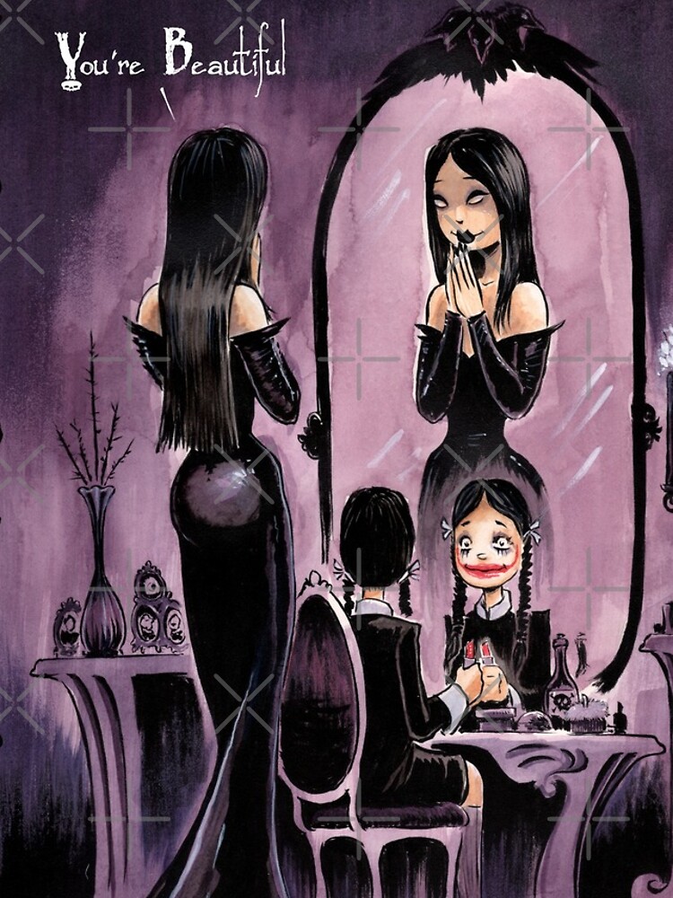YOU'RE BEAUTIFUL -- For All My Little Goth Girls by gWebberArts