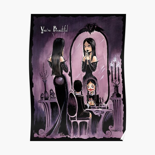 YOU'RE BEAUTIFUL -- For All My Little Goth Girls Poster
