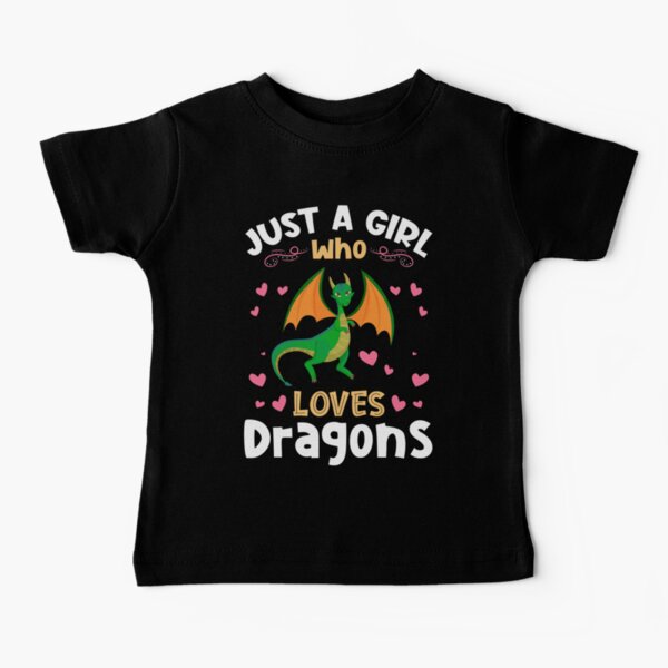 Item preview, Just a Girl who Loves Dragons Gift designed and sold by Hananiah Merch.