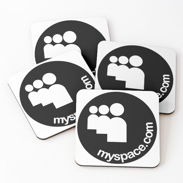 Item preview, Myspace Logo Minimal Black designed and sold by JFKsStickers.