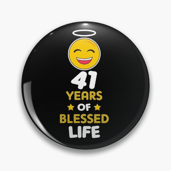 Item preview, 41st birthday gift idea 41 years of blessed life christian Funny Novelty Gift for birthday party present designed and sold by LoveEveryWear.