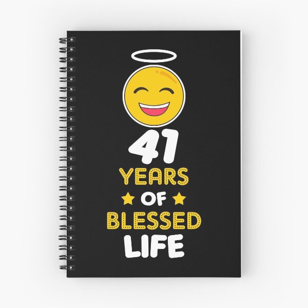 Item preview, 41st birthday gift idea 41 years of blessed life christian Funny Novelty Gift for birthday party present designed and sold by LoveEveryWear.