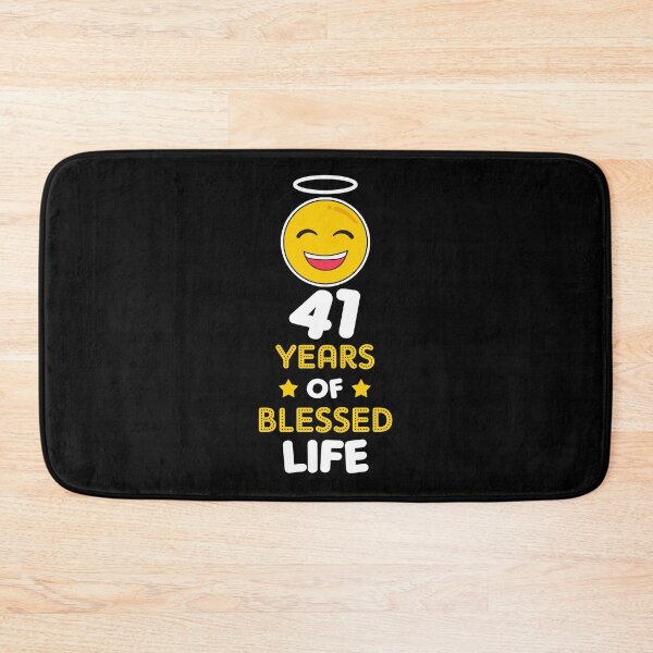 Item preview, 41st birthday gift idea 41 years of blessed life christian Funny Novelty Gift for birthday party present designed and sold by LoveEveryWear.