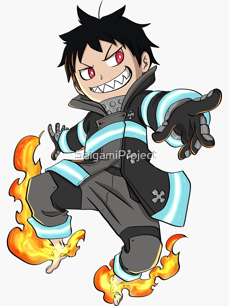 Shinra Chibi by SaigamiProject