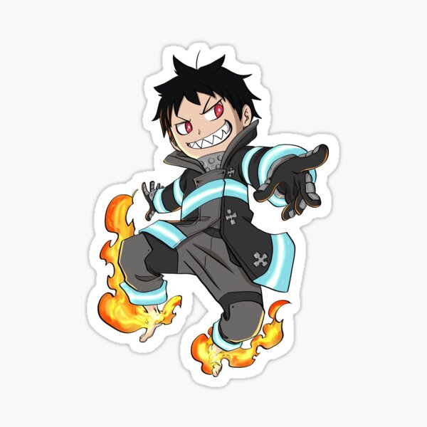 Shinra Chibi Sticker