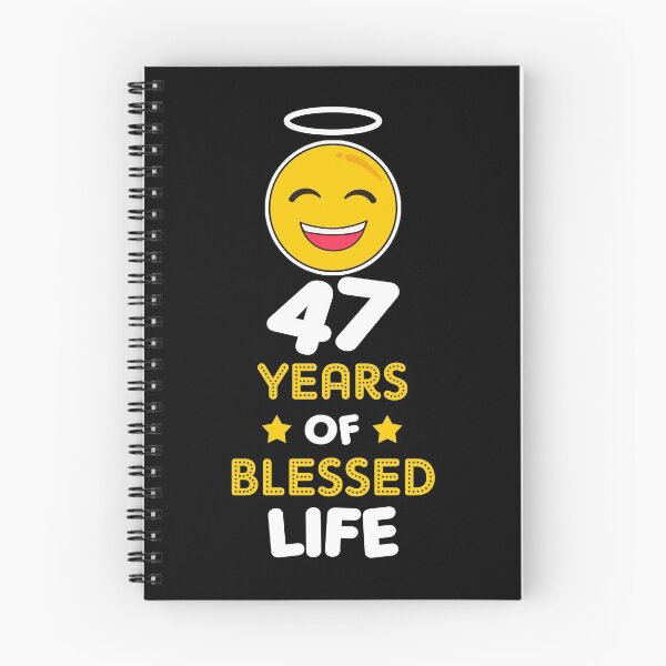 Item preview, 47th birthday gift idea 47 years of blessed life christian Funny Novelty Gift for birthday party present designed and sold by LoveEveryWear.