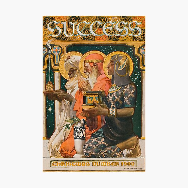 Item preview, Joseph Christian Leyendecker, Christmas 1900 Three Wise Men designed and sold by immortalpeaches.