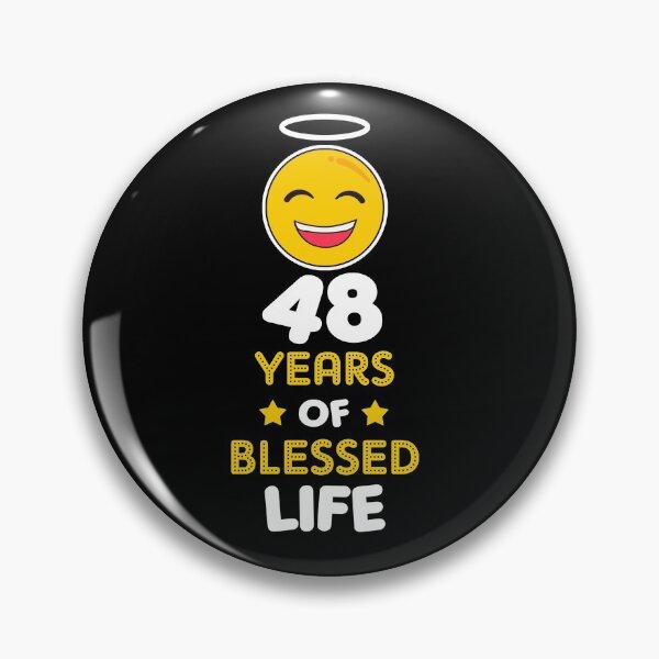 Item preview, 48th birthday gift idea 48 years of blessed life christian Funny Novelty Gift for birthday party present designed and sold by LoveEveryWear.