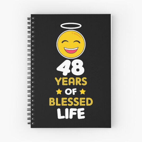 Item preview, 48th birthday gift idea 48 years of blessed life christian Funny Novelty Gift for birthday party present designed and sold by LoveEveryWear.