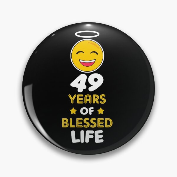 Item preview, 49th birthday gift idea 49 years of blessed life christian Funny Novelty Gift for birthday party present designed and sold by LoveEveryWear.
