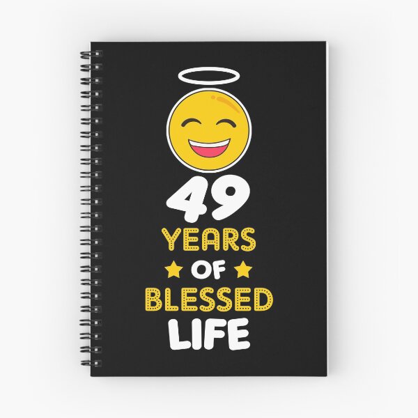 Item preview, 49th birthday gift idea 49 years of blessed life christian Funny Novelty Gift for birthday party present designed and sold by LoveEveryWear.