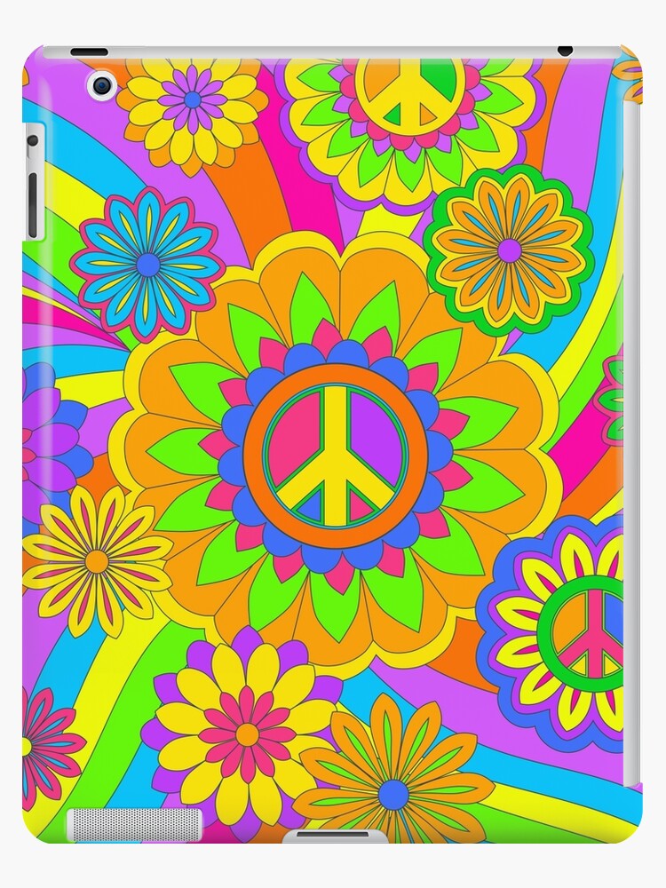 Rainbow Flower Rolling Paper – Wicked Hippie