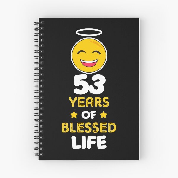 Item preview, 53rd birthday gift idea 53 years of blessed life christian Funny Novelty Gift for birthday party present designed and sold by LoveEveryWear.