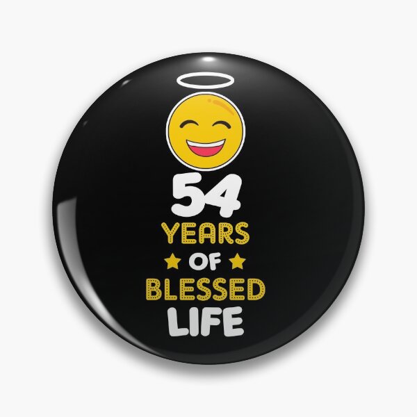 Item preview, 54th birthday gift idea 54 years of blessed life christian Funny Novelty Gift for birthday party present designed and sold by LoveEveryWear.