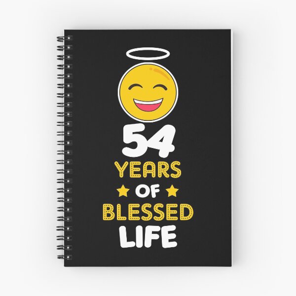 Item preview, 54th birthday gift idea 54 years of blessed life christian Funny Novelty Gift for birthday party present designed and sold by LoveEveryWear.