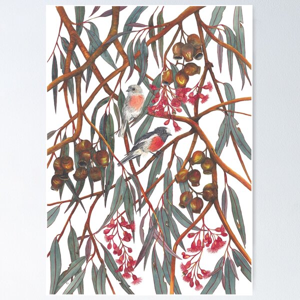 Item preview, Scarlet Robins designed and sold by PJ Paintings.