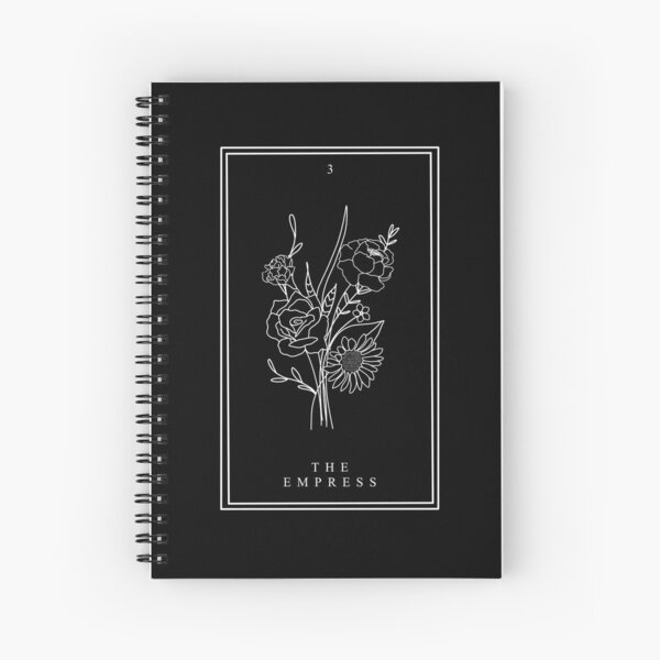 The Empress - Potions Tarot Card Spiral Notebook