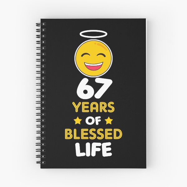 Item preview, 67th birthday gift idea 67 years of blessed life christian Funny Novelty Gift for birthday party present designed and sold by LoveEveryWear.