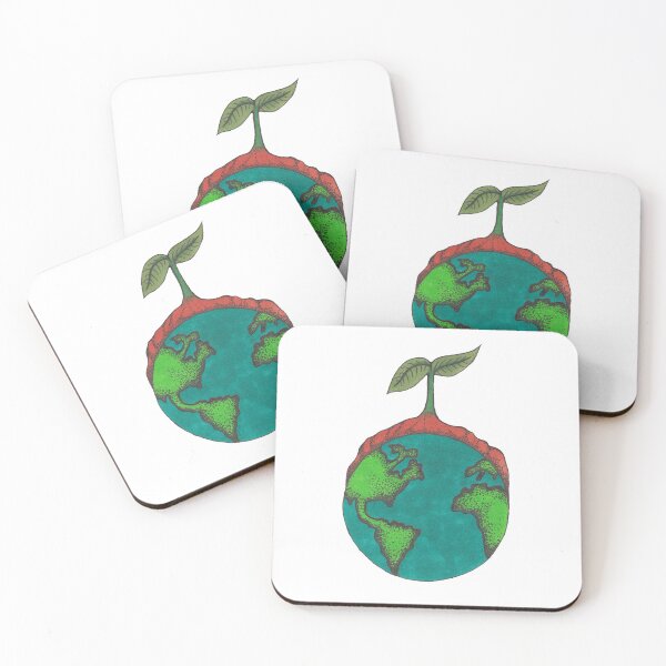 Item preview, Mini Earth Tree | Reduce Reuse Recycle designed and sold by inkhivecreative.