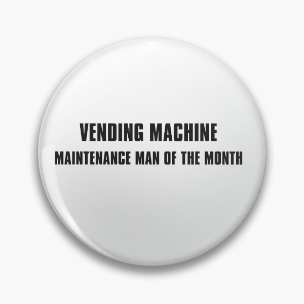 Item preview, Vending Machine Maintenance Man of the Month designed and sold by Off the Box.