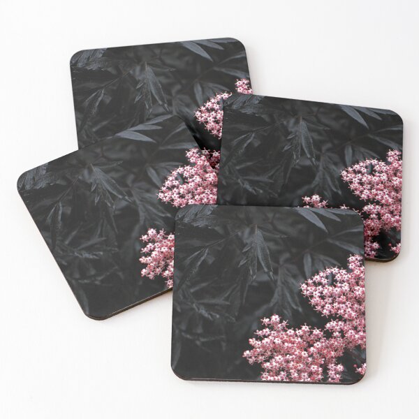 Item preview, Black Elderberry Leaf and Flowers designed and sold by chocolatemouse.