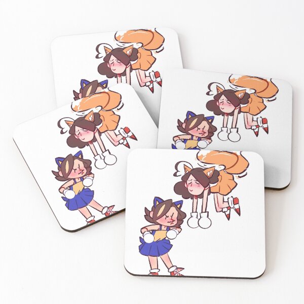 Item preview, Game grumps - sonic and tails designed and sold by Noodles-and-tea.
