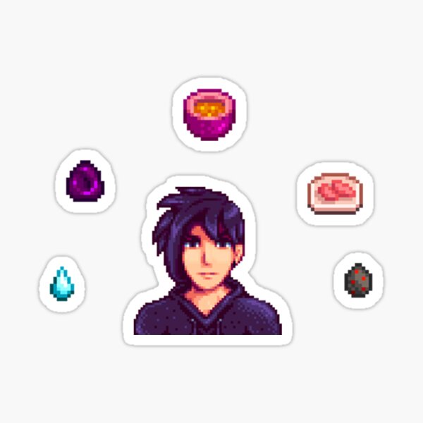 Aperçu de l'œuvre Stardew Valley Pixel Art - Sébastien créée et vendue par simstock.