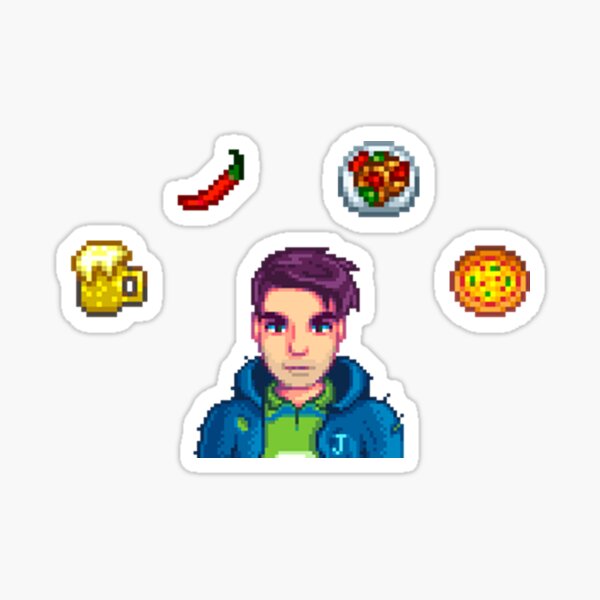 Aperçu de l'œuvre Pixel Art de Stardew Valley - Shane créée et vendue par simstock.