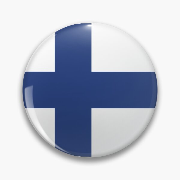 Item preview, Small Finnish flag classic t-shirt designed and sold by Jesse  Weijer.