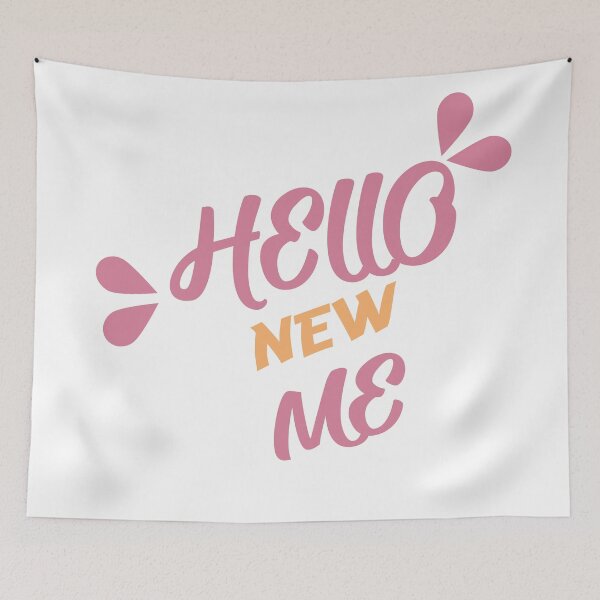 Item preview, Hello new me designed and sold by selfesteeem.