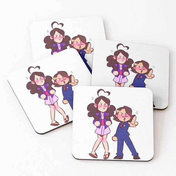 Item preview, Game grumps - Phoenix and maya designed and sold by Noodles-and-tea.