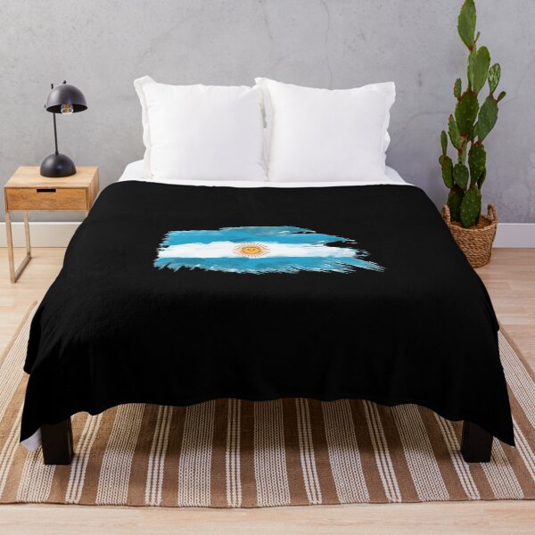 Item preview, Argentina Flag Paintbrush Design designed and sold by Spartawolf.