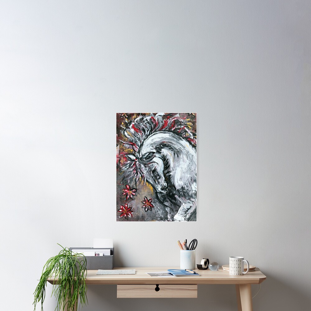 In the mood, painted Poster