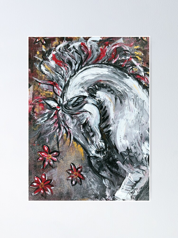 Alternate view of In the mood, painted Poster