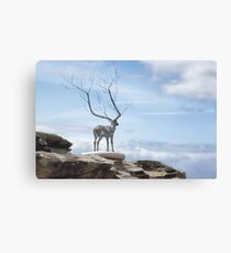 Sculptures by the Sea - The Deer Canvas Print