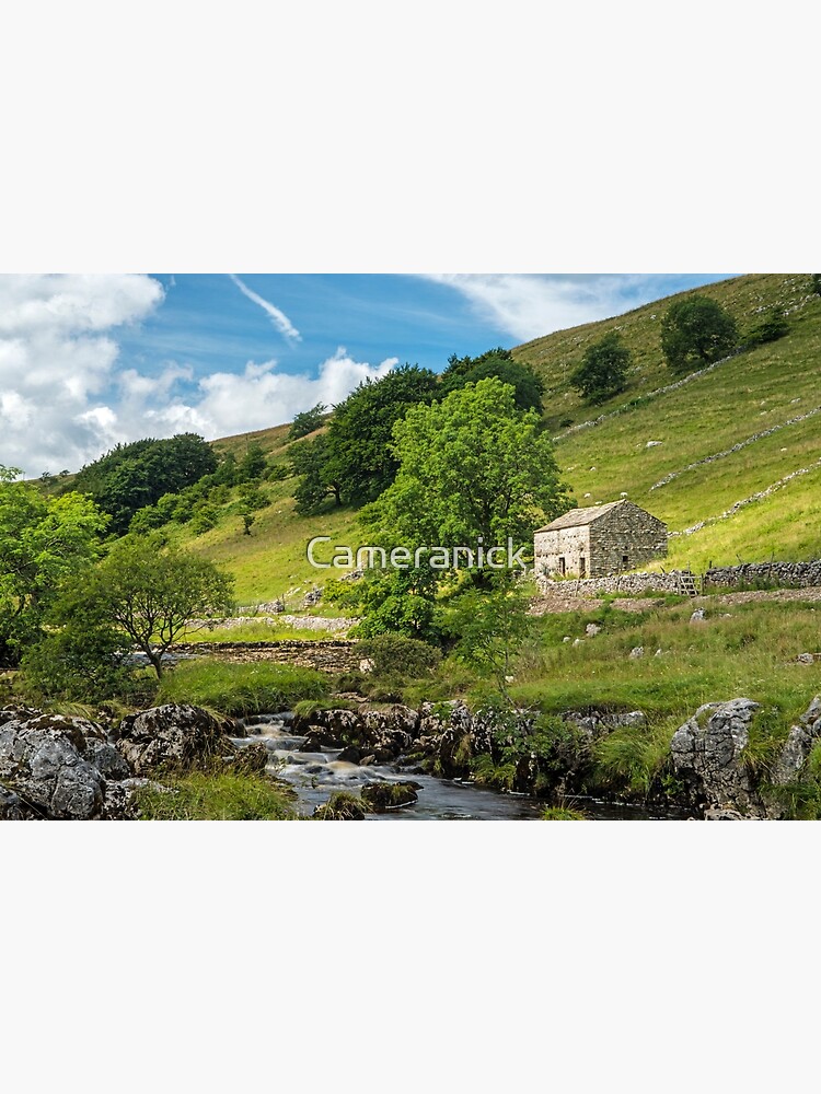 "Stone Barn Upper Wharfedale Yorkshire Dales National Park. Upper