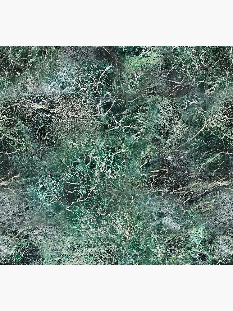 Emerald green marble photographic pattern by nobelbunt