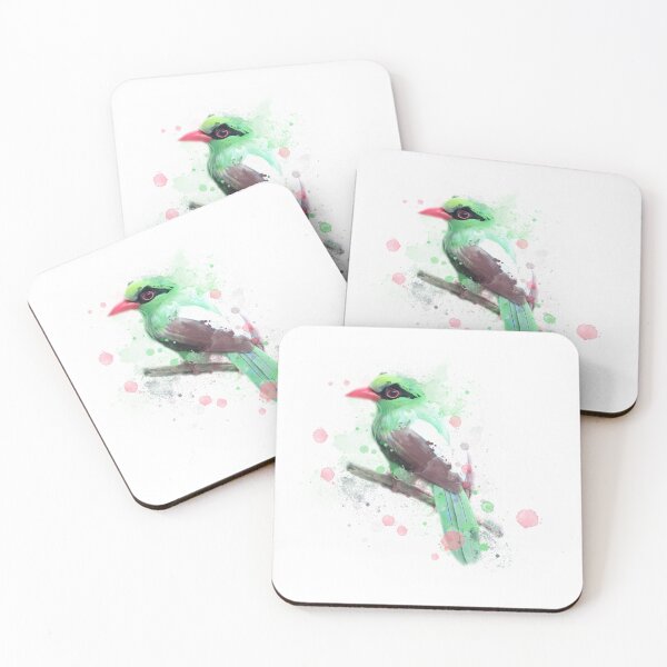 Item preview, Javan Green Magpie designed and sold by chocolatemouse.