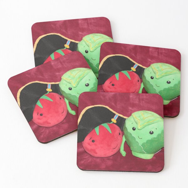 Item preview, Pirate Tom Tomato & Sir Russell Sprout designed and sold by AnnDixon.