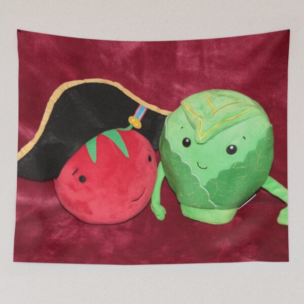 Item preview, Pirate Tom Tomato & Sir Russell Sprout designed and sold by AnnDixon.