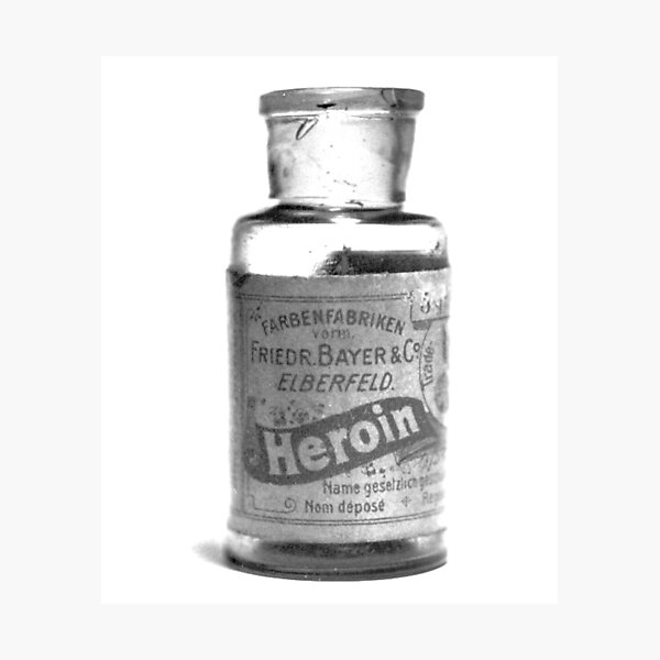 Item preview, Bayer Heroin Bottle designed and sold by Mannaz71.