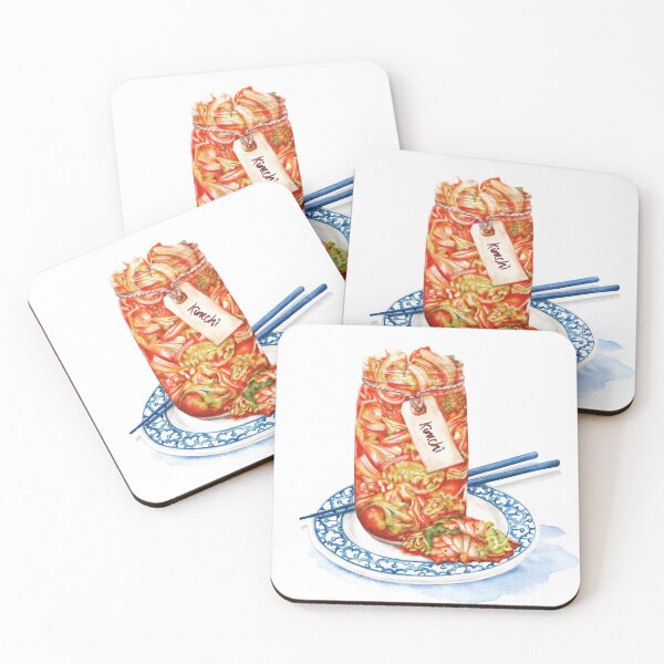 Item preview, Kimchi- Watercolour Food Illustration designed and sold by AmandaDilworth.