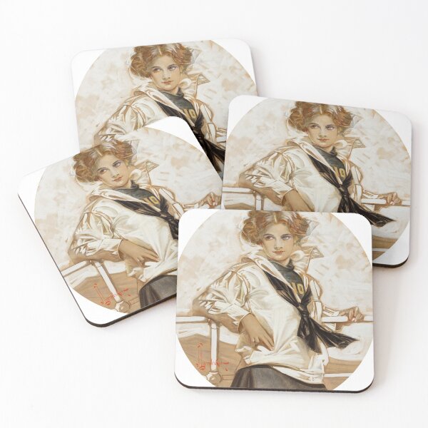 Item preview, Lucky Woman, 1910 by Joseph Christian Leyendecker  designed and sold by immortalpeaches.