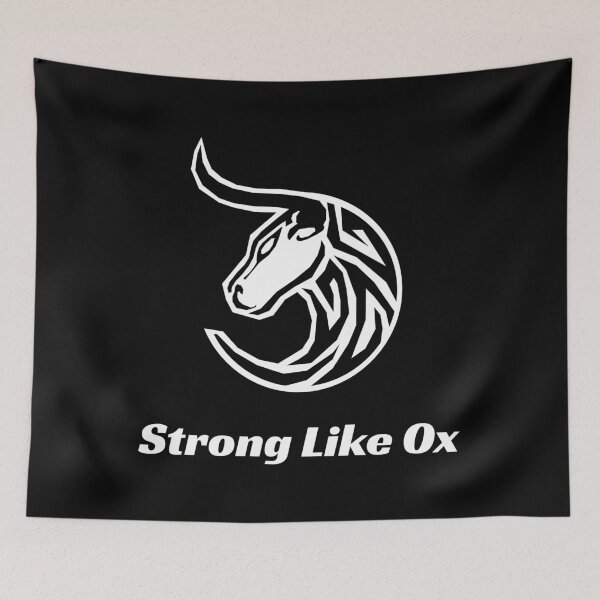 Item preview, Strong Like Ox designed and sold by Eliza434.