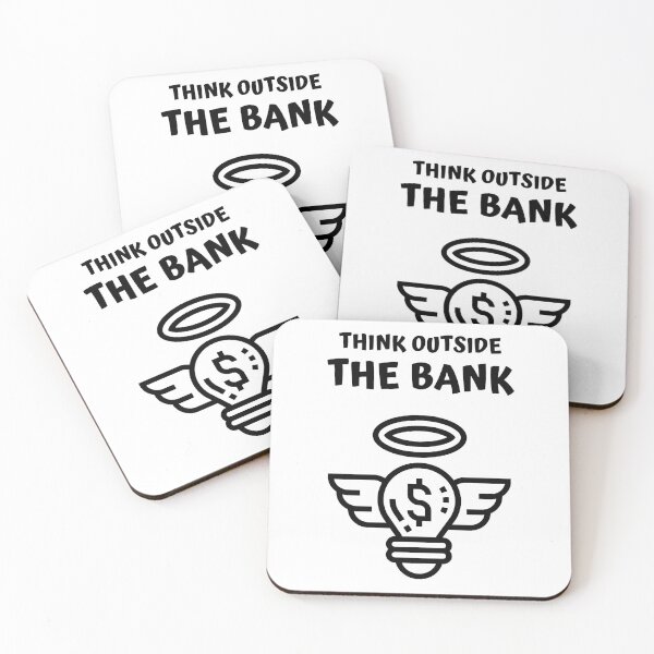 Item preview, Think Outside the Bank designed and sold by RIVEofficial.