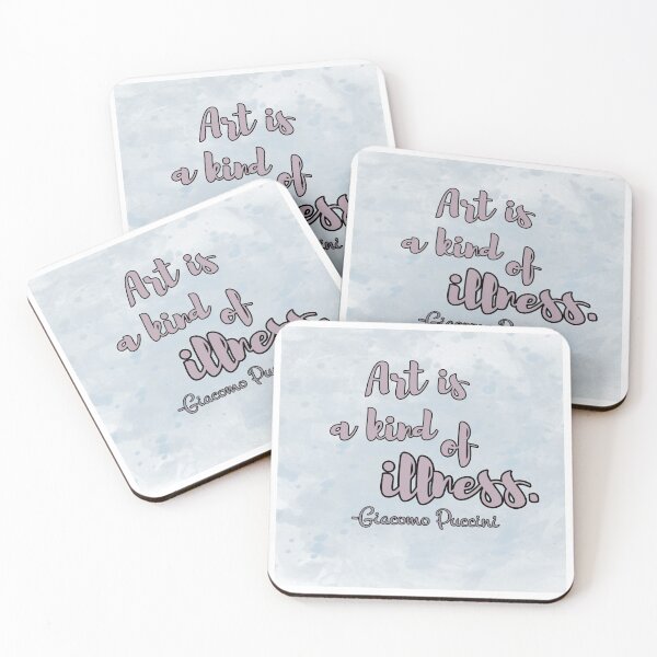 Item preview, Art is a kind of illness - Puccini designed and sold by inkandmadness.