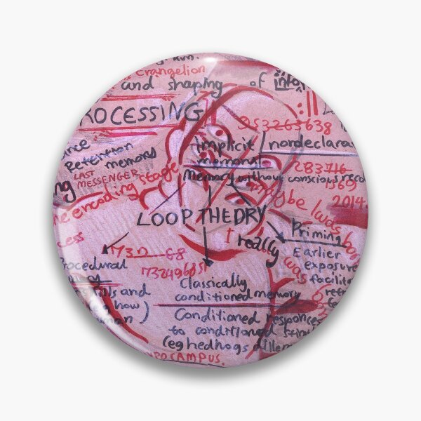 Item preview, Neon Genesis Psychogelion button designed and sold by angsty-angst.